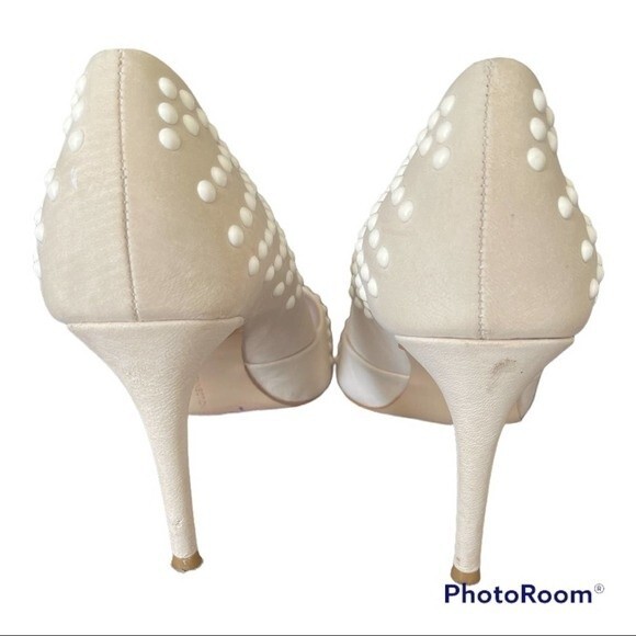 French Connection Elmyra Studded Pointed Toe Heels size 9 - Picture 3 of 7